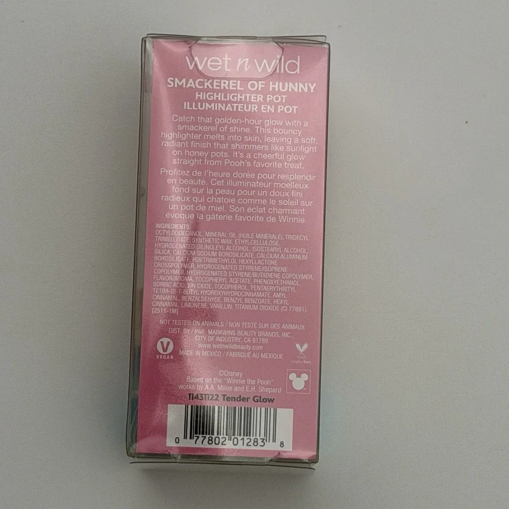 Wet N Wild Winnie The Pooh, Eeyore, Tigger, Piglet Blush Pot Lot of 4 Instagram